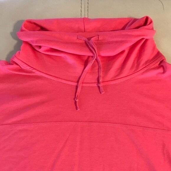 Simply Southern Pink Cowl Neck Sweatshirt - Picture 3 of 7